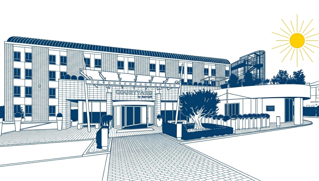 Courtyard by Marriott in der Nähe des Flughafens Venedig Marco Polo