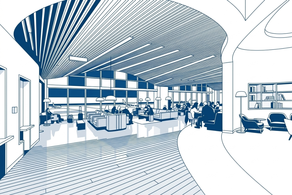 Marco Polo Lounge am Flughafen Venedig Marco Polo