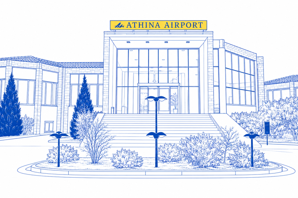 Athina Hotel Thessaloniki in der Nähe des Flughafens Thessaloniki