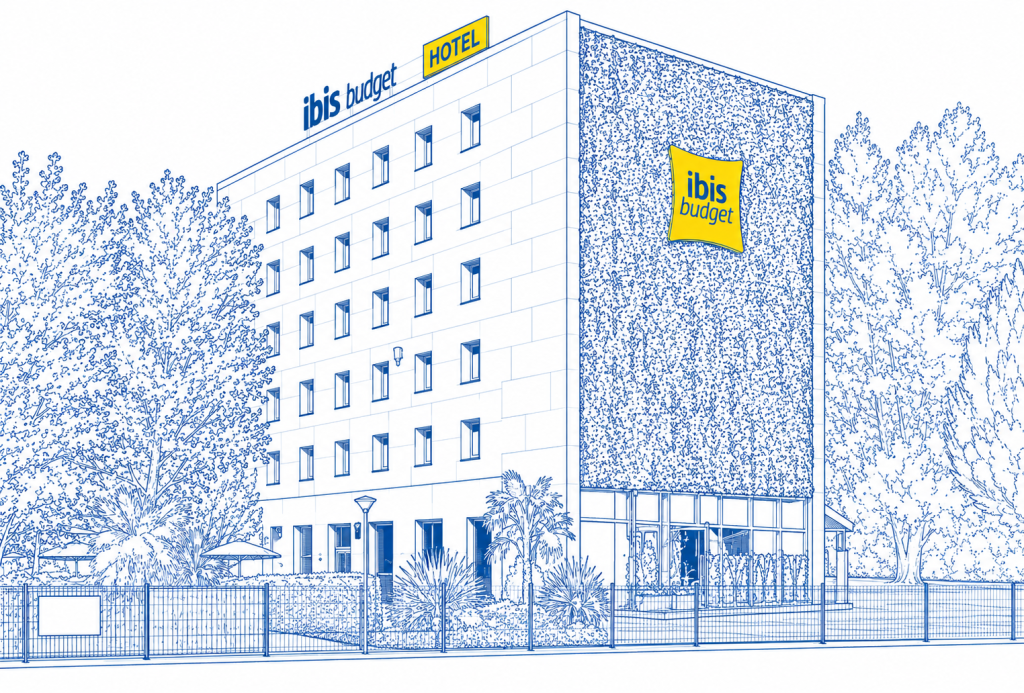 ibis budget Bordeaux Aéroport in der Nähe des Flughafens Bordeaux-Mérignac