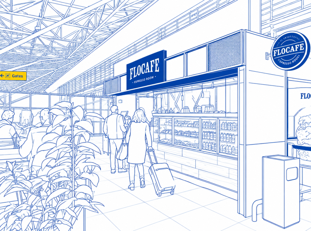 Restaurants und Cafés am Flughafen Thessaloniki