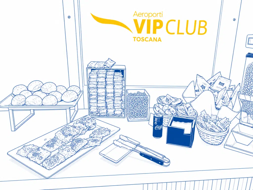 VIP CLUB Lounge (Masaccio Lounge) am Flughafen Florenz
