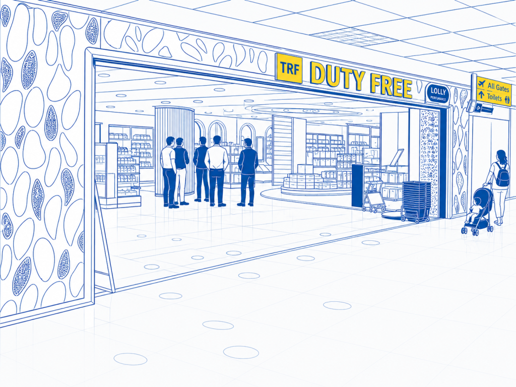 Duty-Free Shopping am Flughafen Tunis