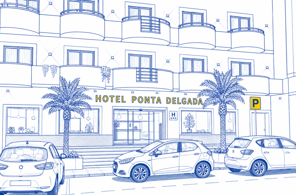 Hotel Ponta Delgada in der Nähe des Flughafens Ponta Delgada
