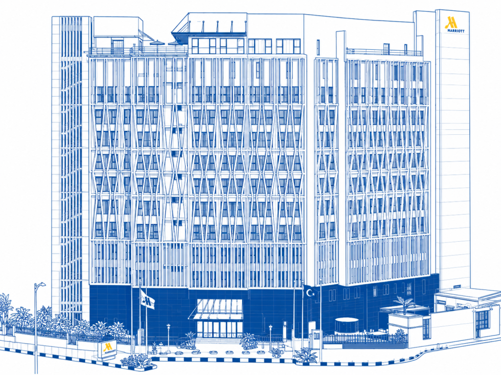 Tunis Marriott Hotel in der Nähe des Flughafen Tunis