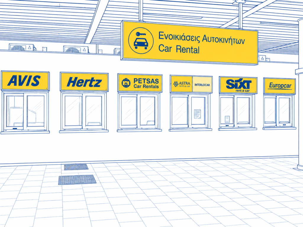 Autovermietungen am Flughafen Paphos