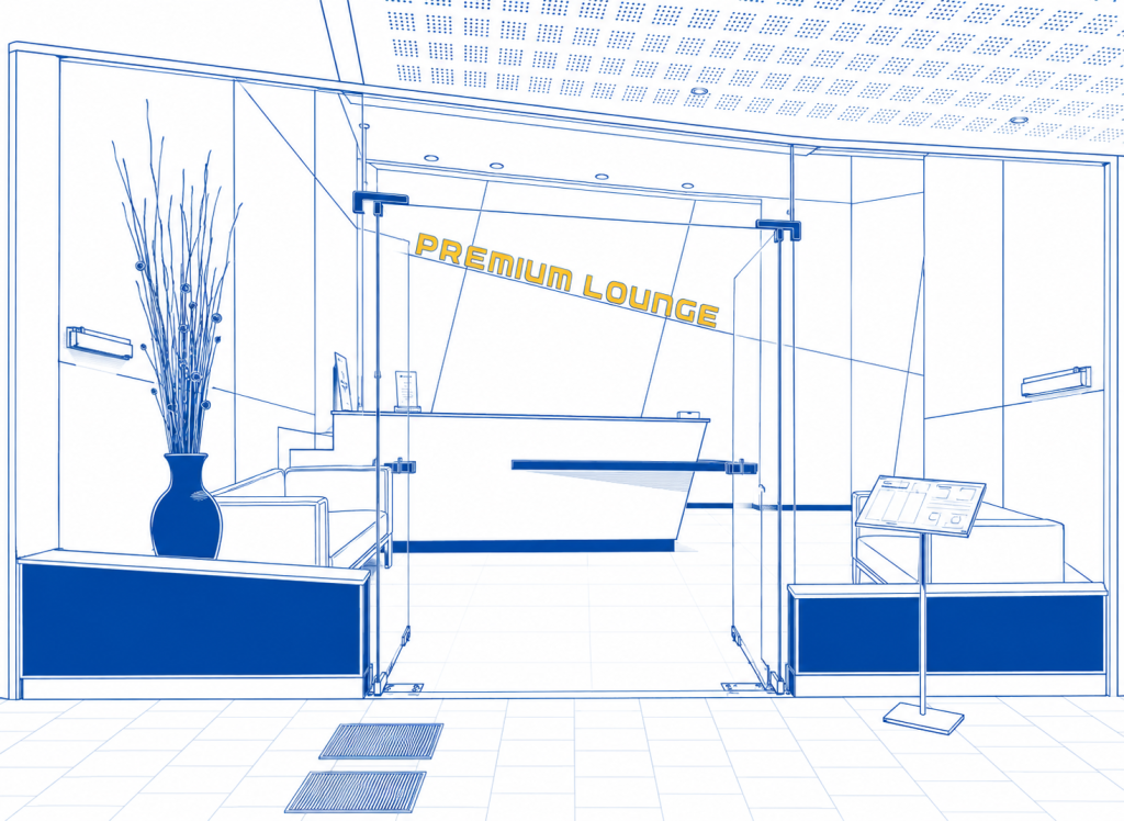 Premium VIP Lounge am Flughafen Paphos