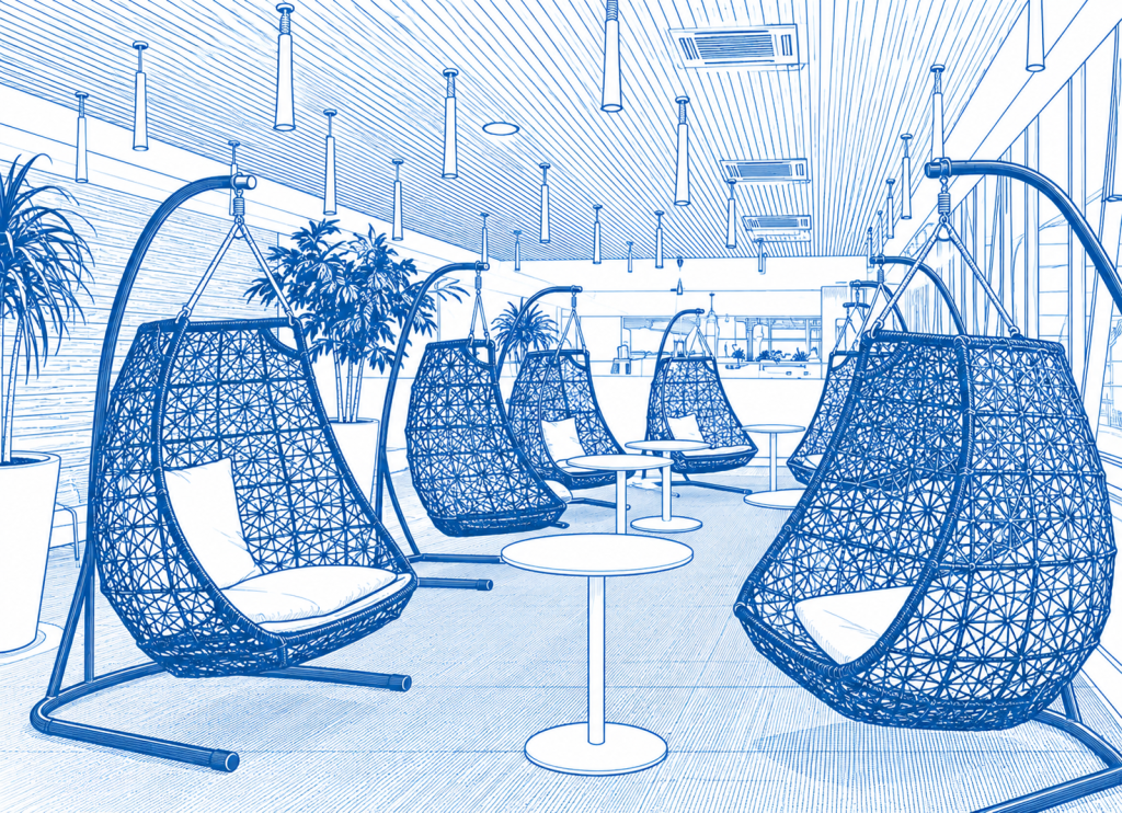 Levity VIP Lounge am Flughafen Nizza