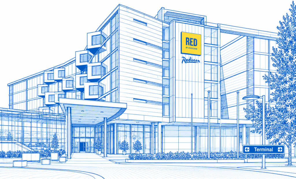 Radisson RED Oslo Airport Hotel am Flughafen Oslo Gardermoen
