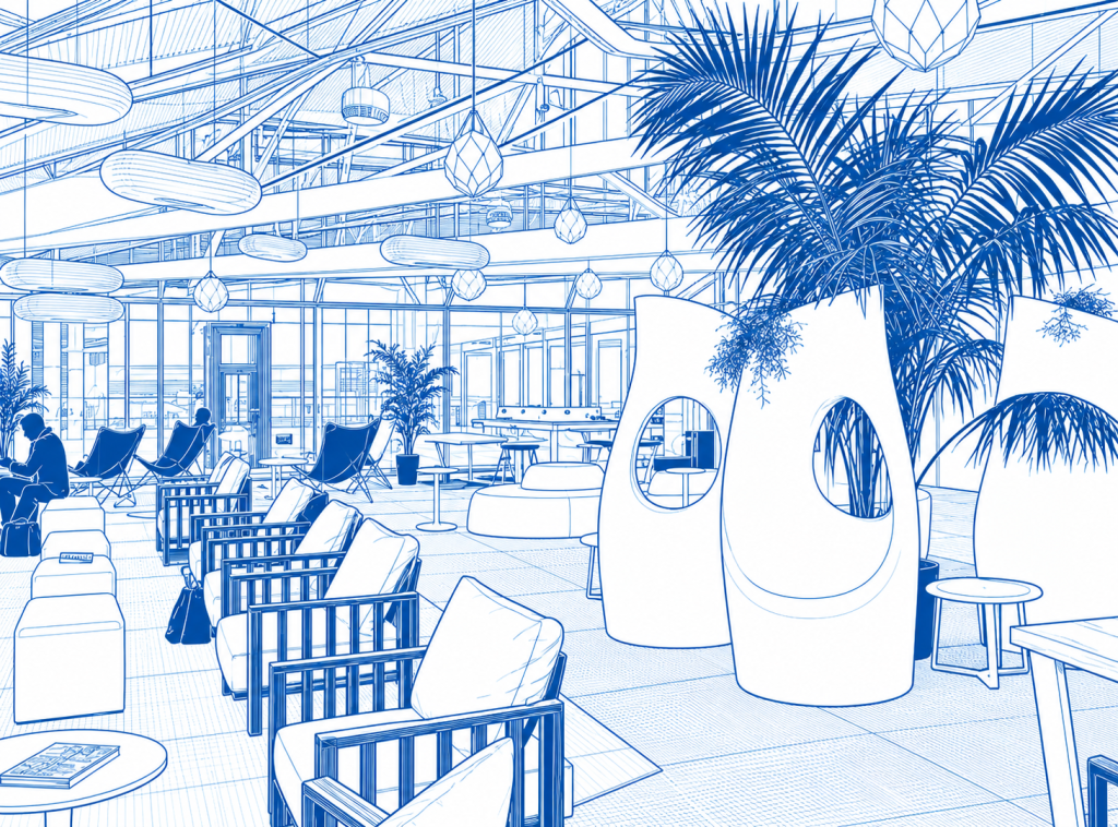 The Canopy VIP Lounge am Flughafen Nizza