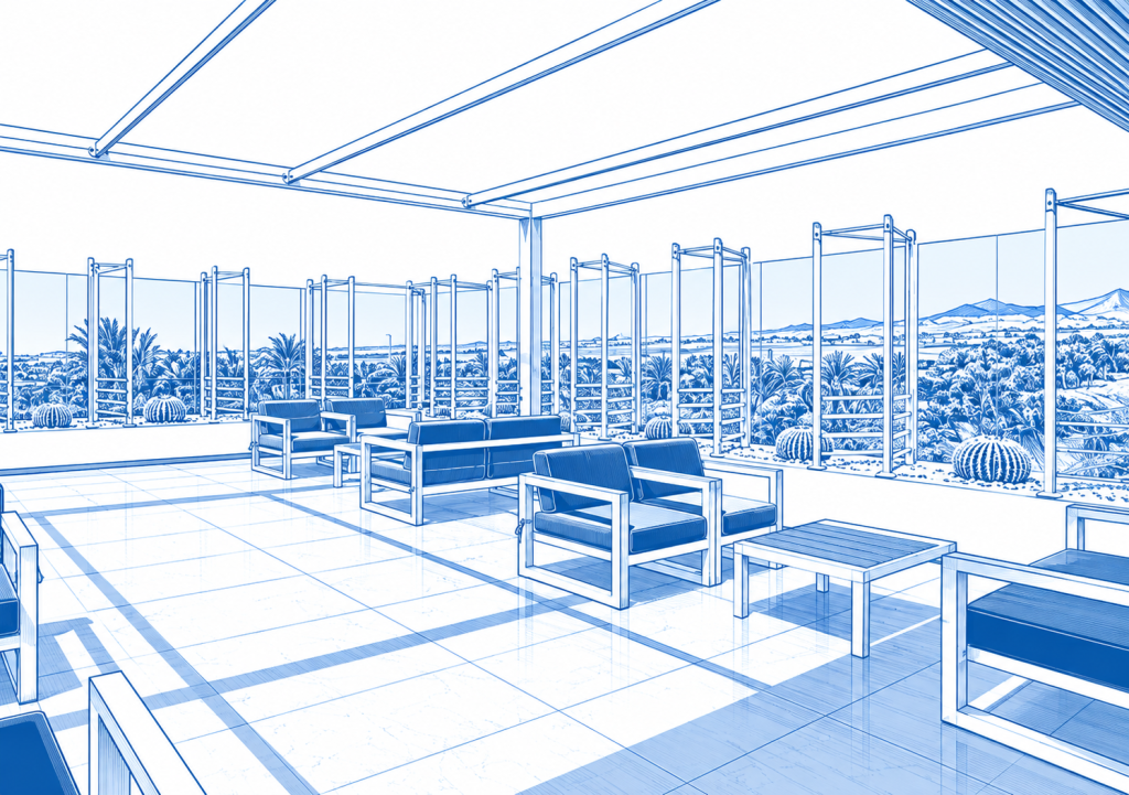 VIP-Lounge Guacimeta im Flughafen Lanzarote