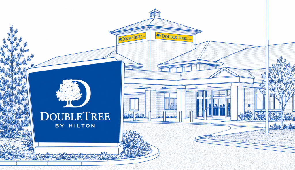 Double Tree Hotel am Flughafen Edinburgh