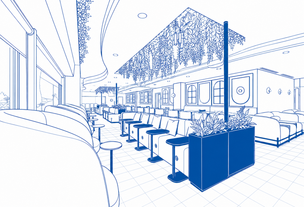 Escape VIP Lounge am Flughafen Edinburgh