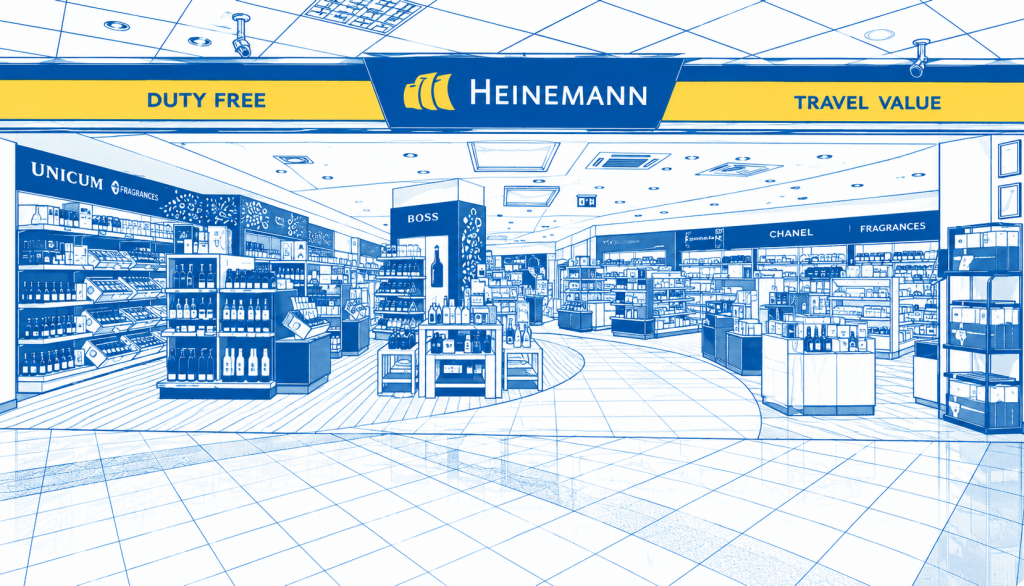 Duty-Free-Shops am Flughafen Budapest