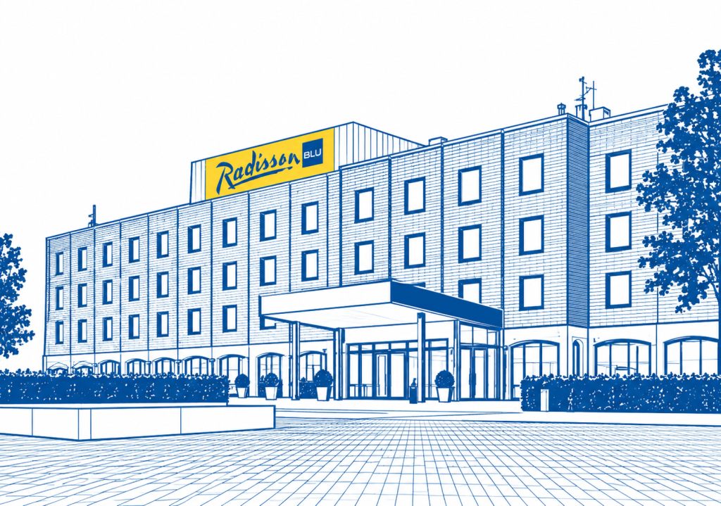 Radisson Blu Arlandia Hotel in der Nähe des Flughafens Stockholm Arlanda