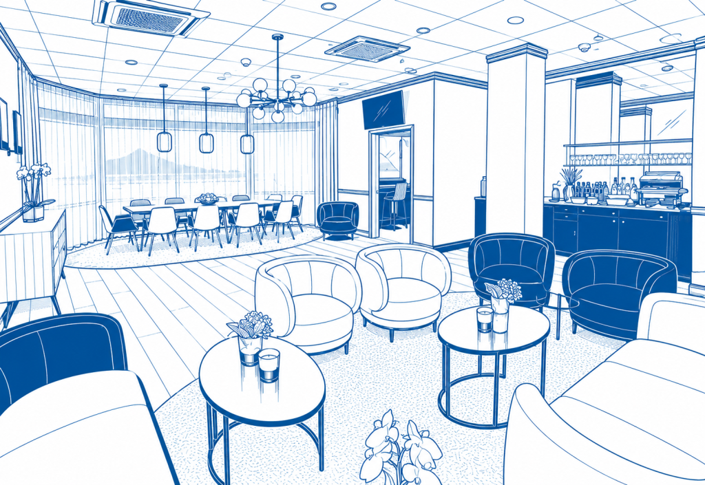 Business Lounge am Flughafen Salzburg